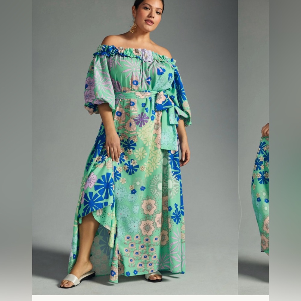 Oppscool from Anthropologie maxi dress